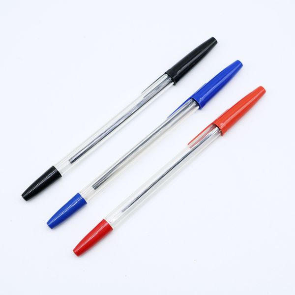 horse 583 ballpoint pen plastic medium oil red roll 0.7mm, Blue;orange