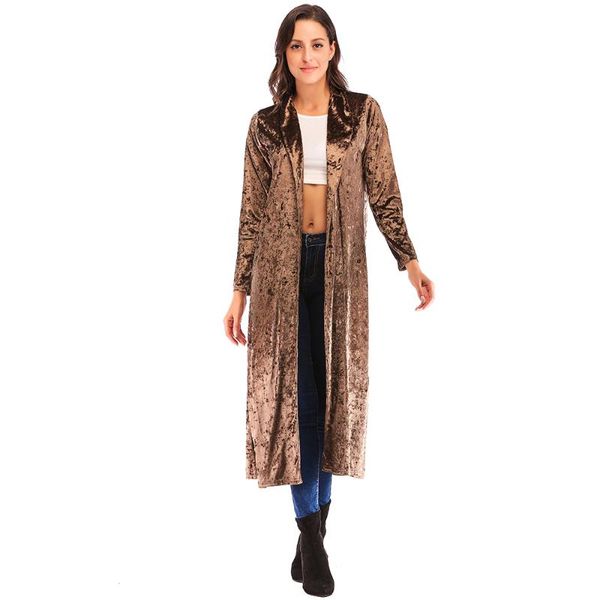 women's trench coats autumn winter women casual coat velvet 2021 solid open stitch velour for long winderbreakers overcoat, Tan;black
women's trench coats autumn winter women casual coat velvet 2021 solid open stitch velour for long winderbreakers overcoat, Tan;black