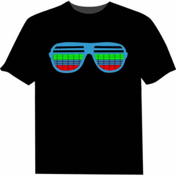 men women sound activated led t shirt oversize black one color tshirts rock disco dj aesthetic t shirts couple casual tshirt 6xl 210329, White;black
men women sound activated led t shirt oversize black one color tshirts rock disco dj aesthetic t shirts couple casual tshirt 6xl 210329, White;black