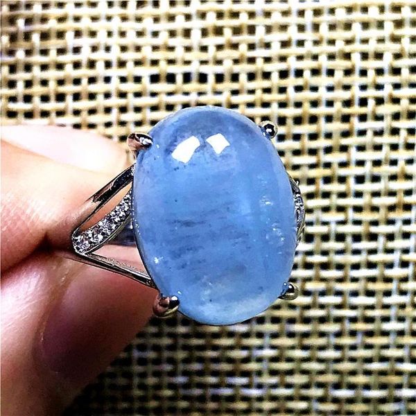 cluster rings genuine natural ocean blue aquamarine beads ring for woman man 14x10mm oval crystal stone silver adjustable jewelry, Golden;silver
cluster rings genuine natural ocean blue aquamarine beads ring for woman man 14x10mm oval crystal stone silver adjustable jewelry, Golden;silver