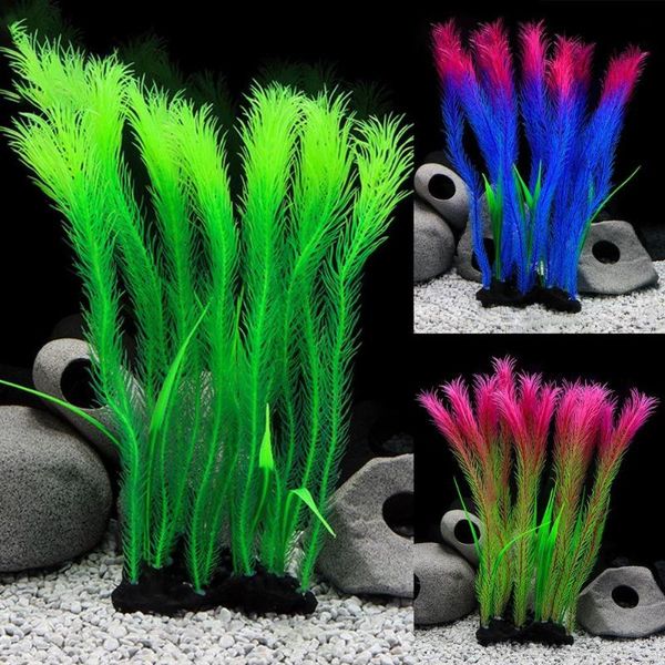vivid fake aquatics plants artificial ornament plastic simulated myriophyllum spicatum accessories for party fish tank decor decorations
vivid fake aquatics plants artificial ornament plastic simulated myriophyllum spicatum accessories for party fish tank decor decorations