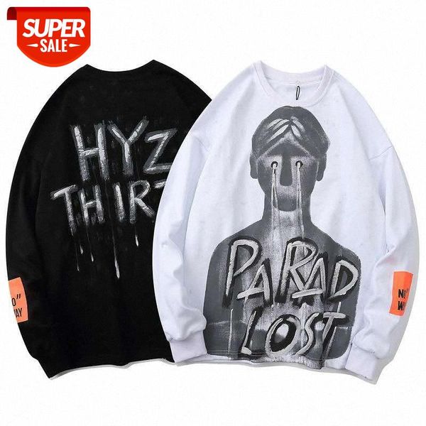 net celebrity with the national trend of hip-hop casual printed terry sweater hand-painted couple men's clothing #qj4f, Black
net celebrity with the national trend of hip-hop casual printed terry sweater hand-painted couple men's clothing #qj4f, Black