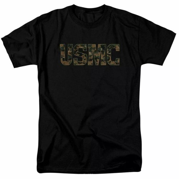 u.s. marine corps usmc camo logo t shirt licensed marines armed forces usa black, White;black
u.s. marine corps usmc camo logo t shirt licensed marines armed forces usa black, White;black