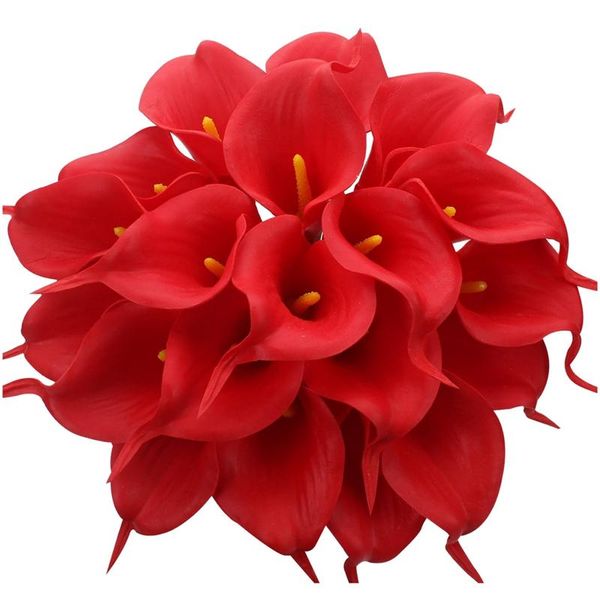 decorative flowers & wreaths simulation calla lily bridal bouquet family party decoration press soft 20pcs red-dropship
decorative flowers & wreaths simulation calla lily bridal bouquet family party decoration press soft 20pcs red-dropship
