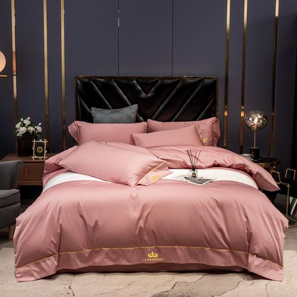 bedding sets home textiles egyptian cotton set pure colors embroidery bed duvet cover sheet high end premium king size
bedding sets home textiles egyptian cotton set pure colors embroidery bed duvet cover sheet high end premium king size