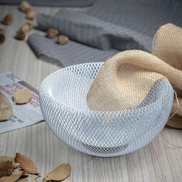 storage bottles & jars modern creative mesh fruit basket nordic style kitchen metal hollow snack containers for living room
storage bottles & jars modern creative mesh fruit basket nordic style kitchen metal hollow snack containers for living room