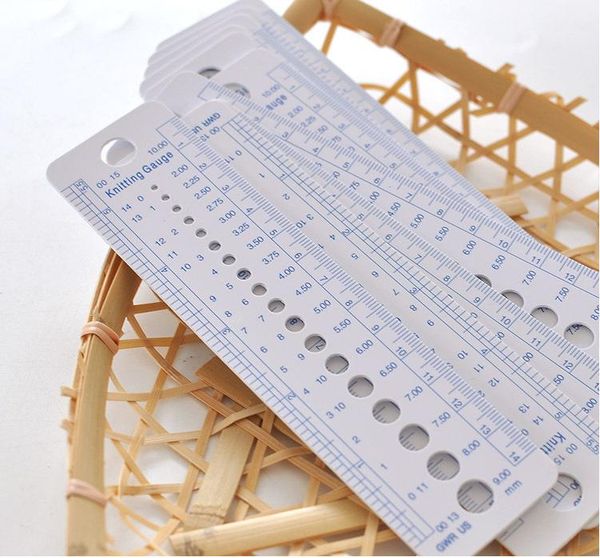 fyore 1 piece uk us canada sizes knitting accessories needle gauge inch sewing ruler tool cm 2-10mm size measure tools notions &, Black 
fyore 1 piece uk us canada sizes knitting accessories needle gauge inch sewing ruler tool cm 2-10mm size measure tools notions &, Black