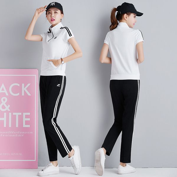 women's tracksuits summer tracksuit women two piece set short sleeve pullover and pants sweat suits female casual fitness jogg, Gray
women's tracksuits summer tracksuit women two piece set short sleeve pullover and pants sweat suits female casual fitness jogg, Gray