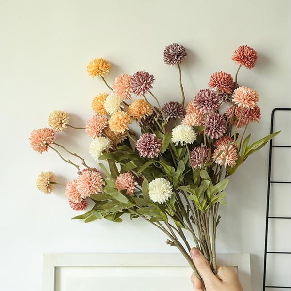 decorative flowers & wreaths 1pc 5 heads artificial flower bouquet silk ball fake diy home wedding decoration valentines day gifts
decorative flowers & wreaths 1pc 5 heads artificial flower bouquet silk ball fake diy home wedding decoration valentines day gifts