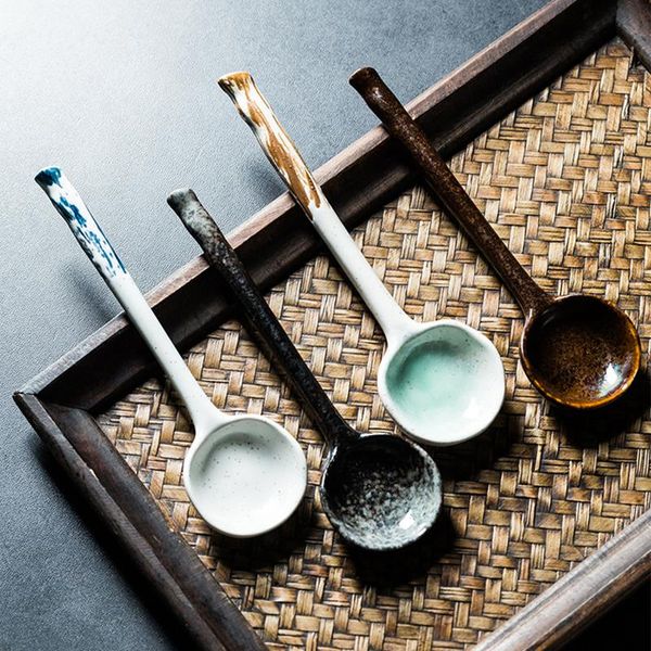 spoons japanese creative ceramic eating spoon with long handle restaurant household coffee kitchen supplies soup
spoons japanese creative ceramic eating spoon with long handle restaurant household coffee kitchen supplies soup