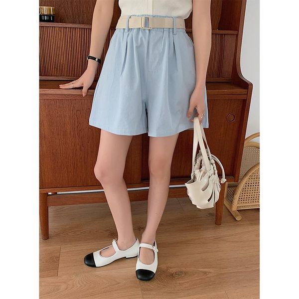 women's shorts 2021 summer boyfriend street loose large size wide leg feminino elastic waist washed denim, White;black
women's shorts 2021 summer boyfriend street loose large size wide leg feminino elastic waist washed denim, White;black