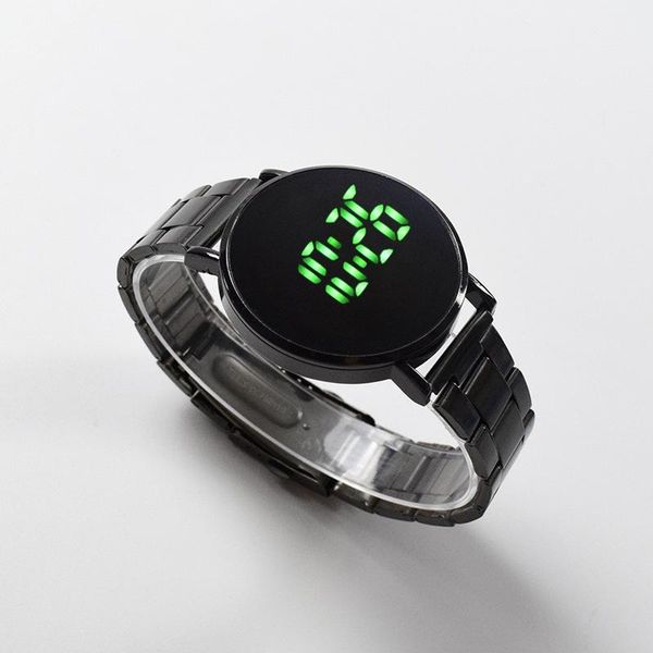 wristwatches mens watch fashion luxury touch screen digital wristwatch led casual sports electronic clock men's watches reloj hombre, Slivery;brown
wristwatches mens watch fashion luxury touch screen digital wristwatch led casual sports electronic clock men's watches reloj hombre, Slivery;brown