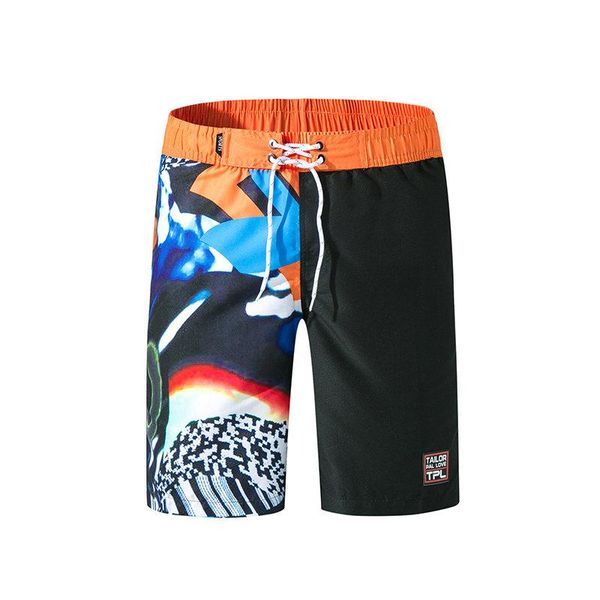 men's beach shorts personality printing short masculino 2021 summer polyester breathable comfort casual quick drying mens, White;black
men's beach shorts personality printing short masculino 2021 summer polyester breathable comfort casual quick drying mens, White;black