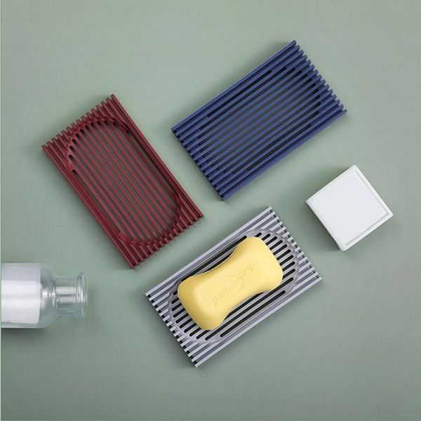 soap dishes self-draining practical elegant modern bar holder for shower bathroom kitchen durable household supplies
soap dishes self-draining practical elegant modern bar holder for shower bathroom kitchen durable household supplies