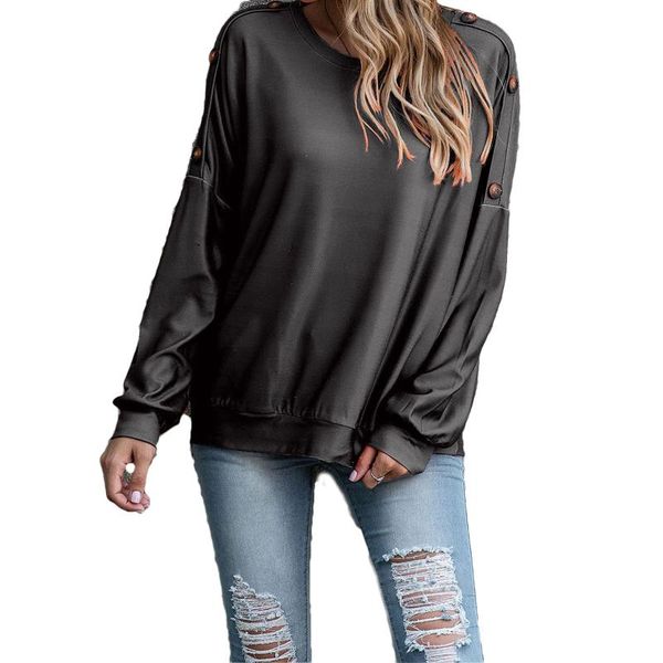 women's t-shirt fashion women ladies autumn casual long sleeve t-shirts female elastic party loose warm shoulder buttons, White
women's t-shirt fashion women ladies autumn casual long sleeve t-shirts female elastic party loose warm shoulder buttons, White