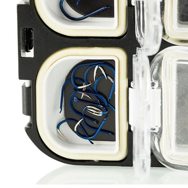 magnetic portable storage case mini fishing tackle box lightweight waterproof plastic 6 compartments for lure hooks accessories
magnetic portable storage case mini fishing tackle box lightweight waterproof plastic 6 compartments for lure hooks accessories