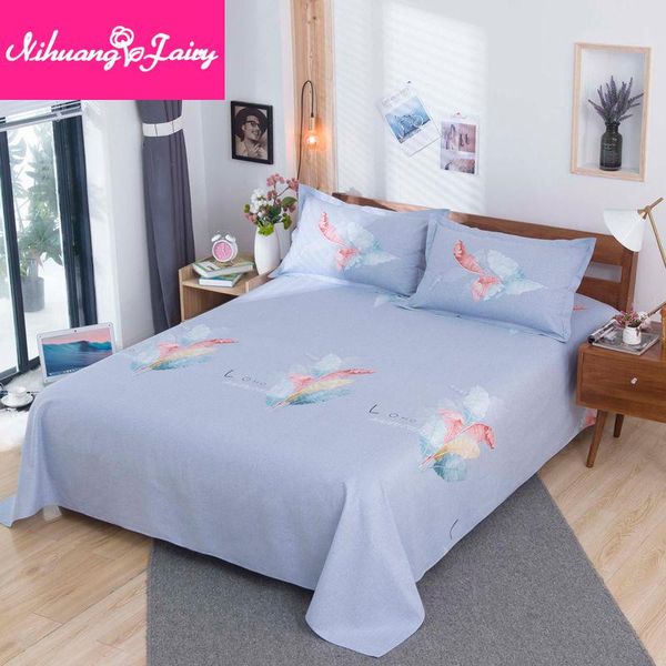 sheets & sets pure cotton bed linen style old coarse cloth thick single double sheet
sheets & sets pure cotton bed linen style old coarse cloth thick single double sheet