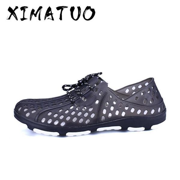 sandals 2021 arrival men summer beach slipper breathable water male gardening shoe hollow out flip flops jelly s, Black
sandals 2021 arrival men summer beach slipper breathable water male gardening shoe hollow out flip flops jelly s, Black