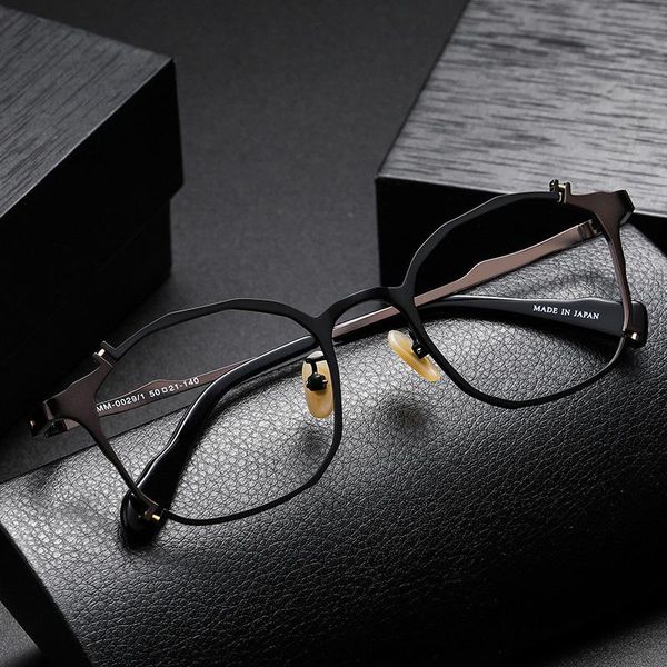 fashion sunglasses frames retro metal glasses customized myopia trend art japan irregular splicing optical, Black
fashion sunglasses frames retro metal glasses customized myopia trend art japan irregular splicing optical, Black