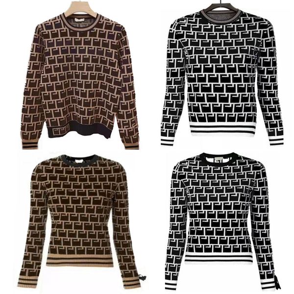 designer women sweater jumper woman crewneck sweate ladies sweaters for fall lady jumpers letter round neck pullover winter knitted clothing, White;black
designer women sweater jumper woman crewneck sweate ladies sweaters for fall lady jumpers letter round neck pullover winter knitted clothing, White;black