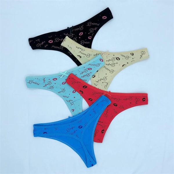 women's panties 3pcs women printed g-string thongs female colorful cotton low rise underwear lady sensual t-bank intimate lingerie, Black;pink
women's panties 3pcs women printed g-string thongs female colorful cotton low rise underwear lady sensual t-bank intimate lingerie, Black;pink