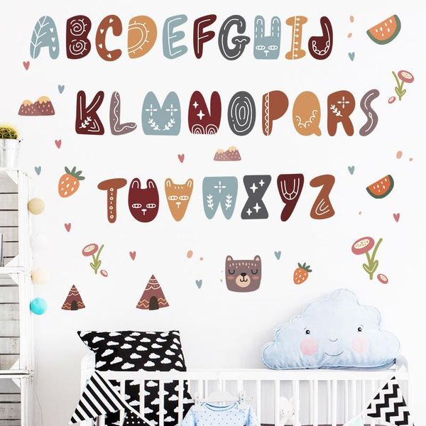 wall stickers diy puzzle 26 english alphabet sticker for kids cartoon animal children's room kindergarten study decor
wall stickers diy puzzle 26 english alphabet sticker for kids cartoon animal children's room kindergarten study decor