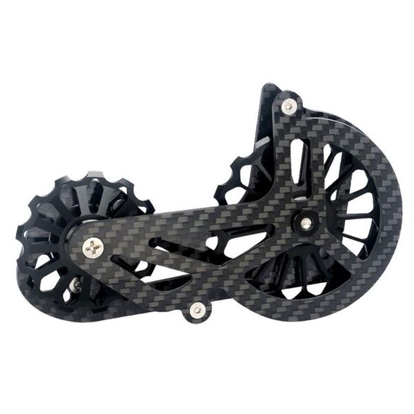 bike heels & chainwheels bicycle rear derailleur pulley carbon fiber ceramic bearing guide wheel 13t-17t for r8000/8050/9000/9150 road 
bike heels & chainwheels bicycle rear derailleur pulley carbon fiber ceramic bearing guide wheel 13t-17t for r8000/8050/9000/9150 road