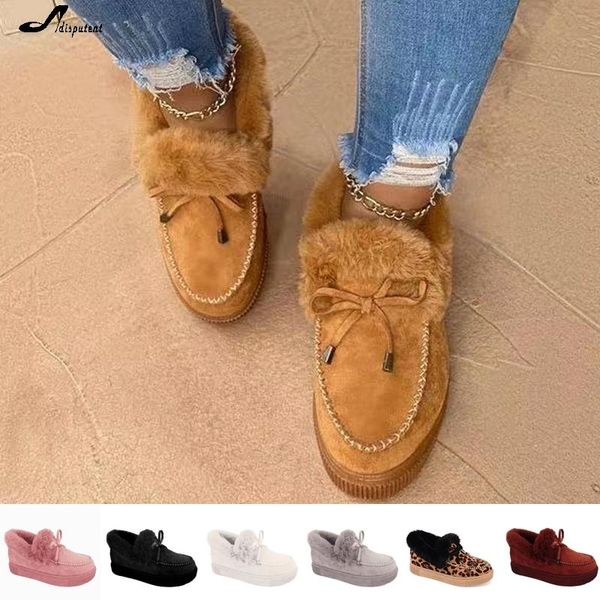 boots adisputent winter ankle snow woman round toe thick bottom plus velvet warm cotton women's peas shoes ladies flat, Black
boots adisputent winter ankle snow woman round toe thick bottom plus velvet warm cotton women's peas shoes ladies flat, Black