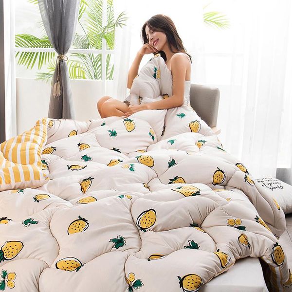 comforters & sets bedding filler quilt ab side patchwork quilts design thicken winter comforter luxury printed summer/winter blanket s
comforters & sets bedding filler quilt ab side patchwork quilts design thicken winter comforter luxury printed summer/winter blanket s