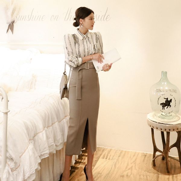 arrival fashion striped shirt temperament female skirt wild comfortable style together, Black
arrival fashion striped shirt temperament female skirt wild comfortable style together, Black