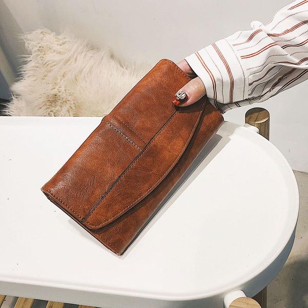 wallets 2021 wallet women's retro long tri-fold clutch coin purse card holder, Red;black
wallets 2021 wallet women's retro long tri-fold clutch coin purse card holder, Red;black
