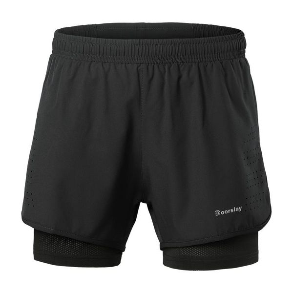 running shorts 2021 sport men 2-in-1 gym quick drying breathable active training cycling short with longer liner, Black;blue
running shorts 2021 sport men 2-in-1 gym quick drying breathable active training cycling short with longer liner, Black;blue