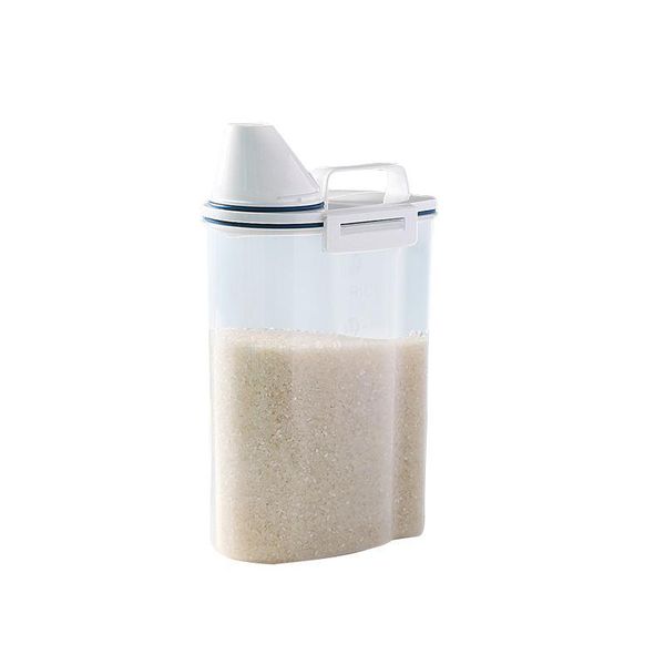 storage bottles & jars moisture-proof rice bucket with measuring cup, miscellaneous grain tank, silicone ring sealed tank
storage bottles & jars moisture-proof rice bucket with measuring cup, miscellaneous grain tank, silicone ring sealed tank