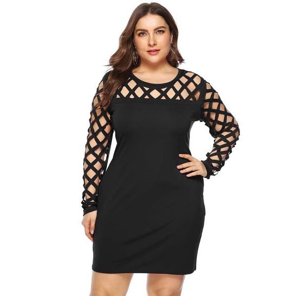 casual dresses 2021 autumn hollow out oversized dress women black bodycon for short ladies plus size a line 4xl, Black;gray
casual dresses 2021 autumn hollow out oversized dress women black bodycon for short ladies plus size a line 4xl, Black;gray
