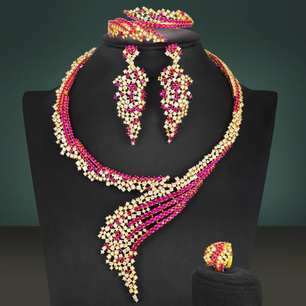 earrings & necklace missvikki noble luxury 4pcs bright colors gorgeous bangle ring jewelry set for women wedding bridal 2021, Silver
earrings & necklace missvikki noble luxury 4pcs bright colors gorgeous bangle ring jewelry set for women wedding bridal 2021, Silver