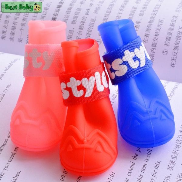 dog apparel rain waterproof shoes puppy chihuahua yorkshire small medium animals 4pcs/lot rubber snowproof pet foot wear boots product
dog apparel rain waterproof shoes puppy chihuahua yorkshire small medium animals 4pcs/lot rubber snowproof pet foot wear boots product
