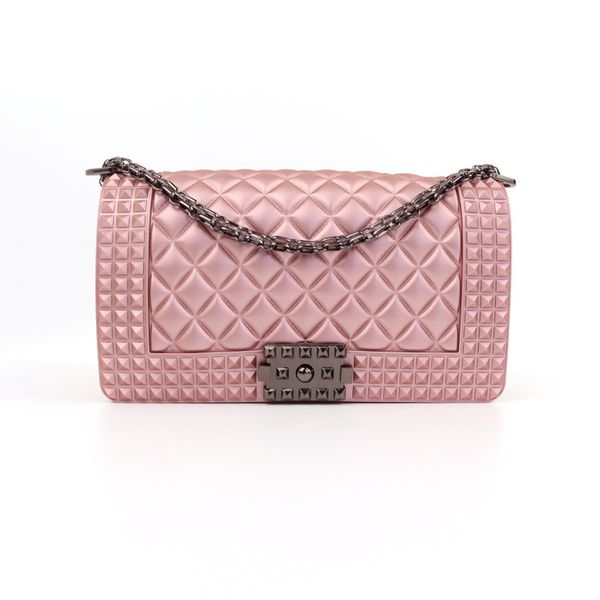women fashion jelly chain bag purses plain handbags crossbody women lock rivet diamond vlkau
women fashion jelly chain bag purses plain handbags crossbody women lock rivet diamond vlkau