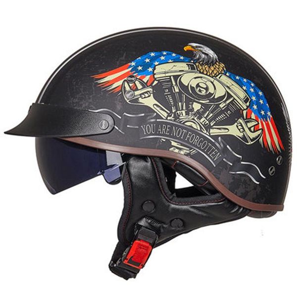 motorcycle helmets retro vintage chopper helmet open face scooter biker motorbike racing with dot certification casco
motorcycle helmets retro vintage chopper helmet open face scooter biker motorbike racing with dot certification casco