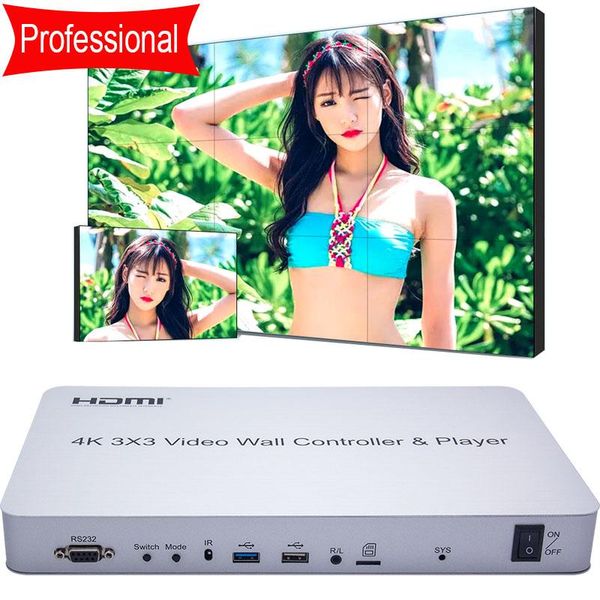 audio cables & connectors 4k 3x3 video wall controller usb flash stick player processor multi screen splicer support 3x4 4x4 6 8 9 16 m
audio cables & connectors 4k 3x3 video wall controller usb flash stick player processor multi screen splicer support 3x4 4x4 6 8 9 16 m