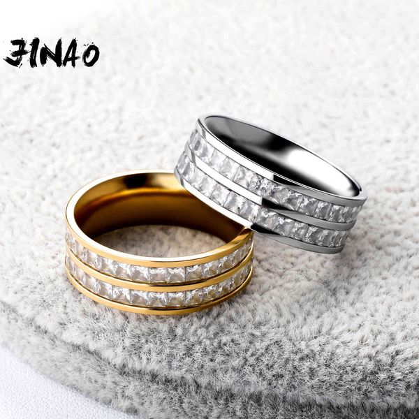 jinao 2021 two rows of zircon personality iced out aaa+ cz stainless steel ring men jewelry for gift, Silver
jinao 2021 two rows of zircon personality iced out aaa+ cz stainless steel ring men jewelry for gift, Silver