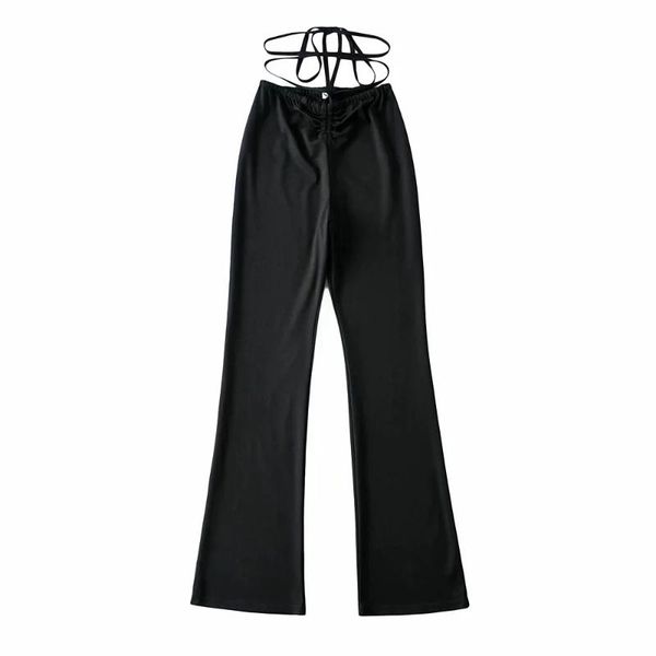 women's pants & capris v-shaped waist drawstring lace-up navel summer elastic slim casual dlzk222, Black;white
women's pants & capris v-shaped waist drawstring lace-up navel summer elastic slim casual dlzk222, Black;white