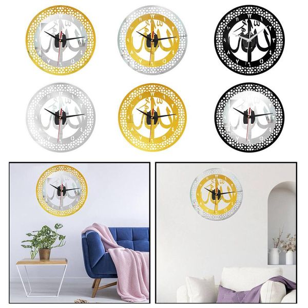 wall clocks muslim clock creative islamic acrylic eid ramadan round for living room bedroom kitchen home decor
wall clocks muslim clock creative islamic acrylic eid ramadan round for living room bedroom kitchen home decor