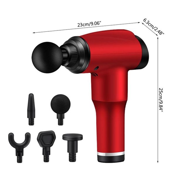 electric massagers h7jc portable handheld percussion deep muscle massager body relaxation 5 heads
electric massagers h7jc portable handheld percussion deep muscle massager body relaxation 5 heads