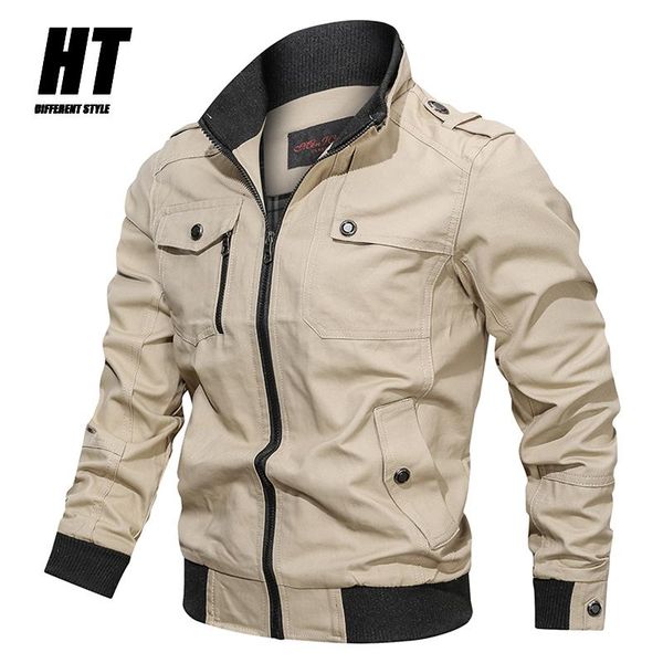 men's jackets 2021 spring autumn bomber men casual cargo pilot coat stand-collar military jacket slim zipper army windbreaker, Black;brown
men's jackets 2021 spring autumn bomber men casual cargo pilot coat stand-collar military jacket slim zipper army windbreaker, Black;brown