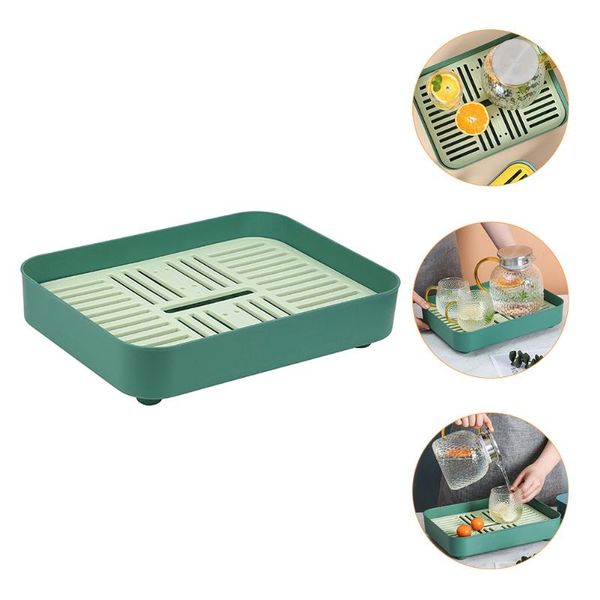 kitchen storage & organization rectangular hollow tray multifunctional double-layer tea fruit and vegetable draining plate (green)
kitchen storage & organization rectangular hollow tray multifunctional double-layer tea fruit and vegetable draining plate (green)