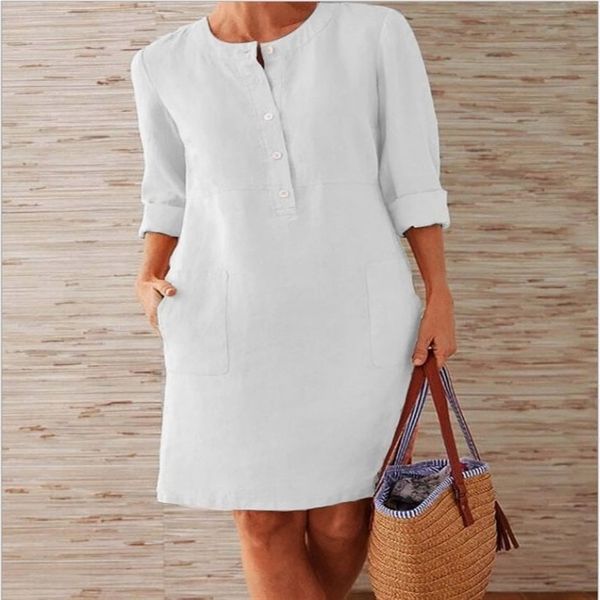 vcy 2020 and linen dressspringlarge women's hemp round neck plus size dresses long sleeve 2020 dresscotton and linen dressspringlarge w
vcy 2020 and linen dressspringlarge women's hemp round neck plus size dresses long sleeve 2020 dresscotton and linen dressspringlarge w