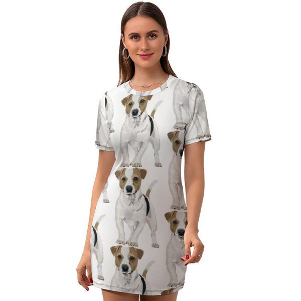 casual dresses jack russell terrier dress short sleeve polyester ladies bodycon daily wholesale pattern one-piece, Black;gray
casual dresses jack russell terrier dress short sleeve polyester ladies bodycon daily wholesale pattern one-piece, Black;gray