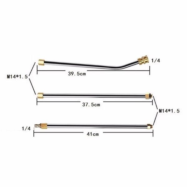 6pcs pressure washer extension + 10pcs o-rings set wand lance kit 1/4 inch quick connect 4000 psi watering equipments
6pcs pressure washer extension + 10pcs o-rings set wand lance kit 1/4 inch quick connect 4000 psi watering equipments