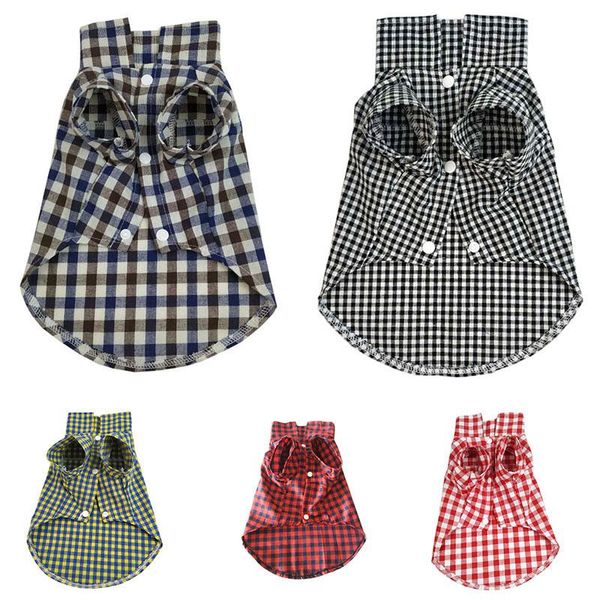 soft summer pet shirt fashion plaid dog vest clothes for small dogs chihuahua cotton puppy shirts t cat vests apparel
soft summer pet shirt fashion plaid dog vest clothes for small dogs chihuahua cotton puppy shirts t cat vests apparel