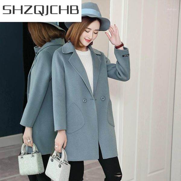 plus size autumn spring 100% wool jacket women sided woolen coat female long overcoat double breasted clothes lwl1403 women's & blends, Black
plus size autumn spring 100% wool jacket women sided woolen coat female long overcoat double breasted clothes lwl1403 women's & blends, Black